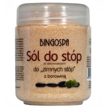 Borowinowa sól do stóp